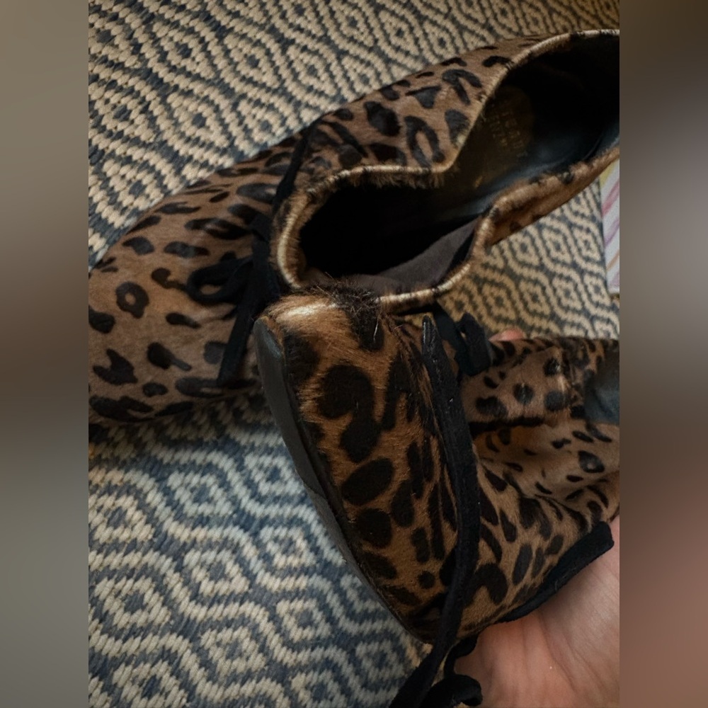 STUART WEITZMAN AOK Serval hair bootie - Picture 11 of 12